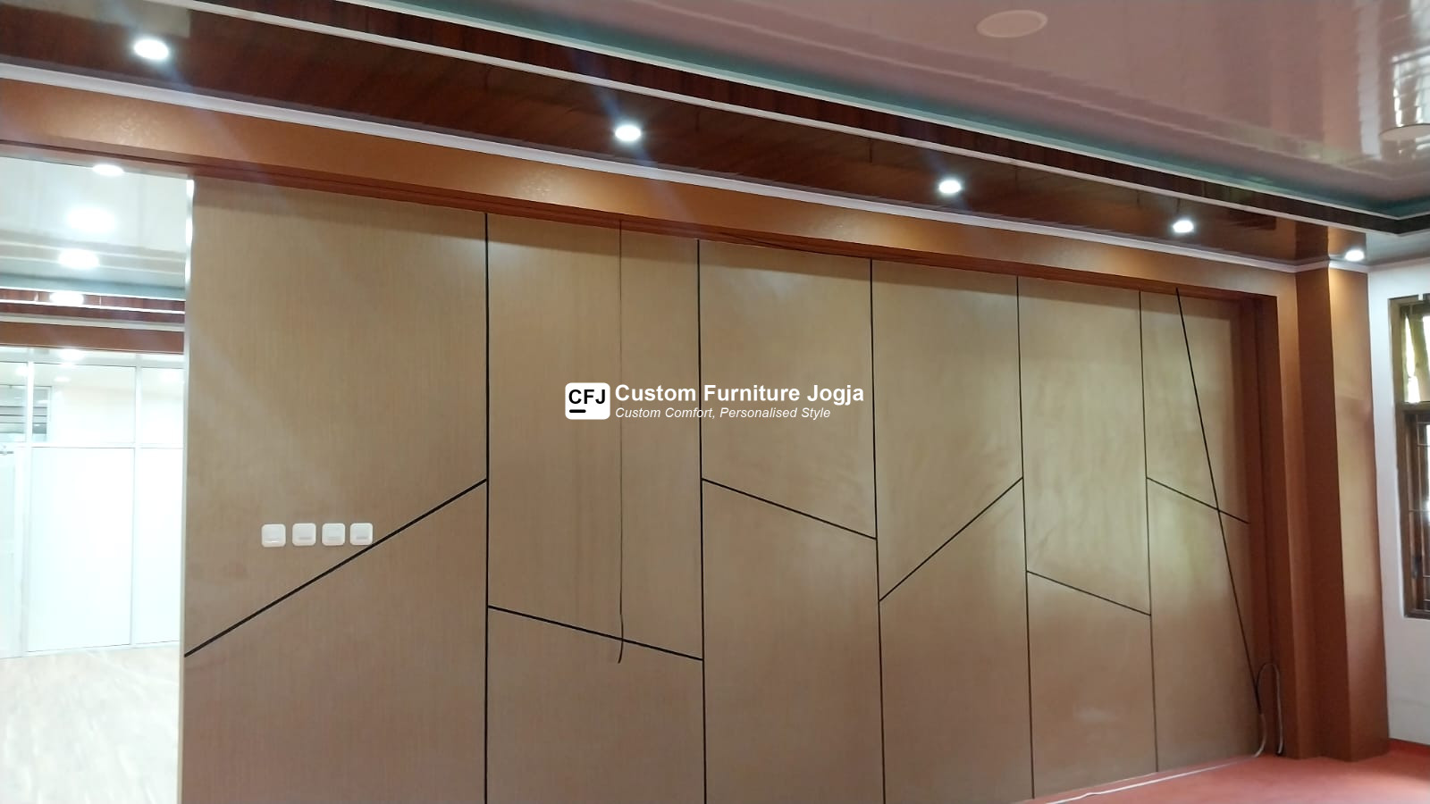 Panel dinding custom